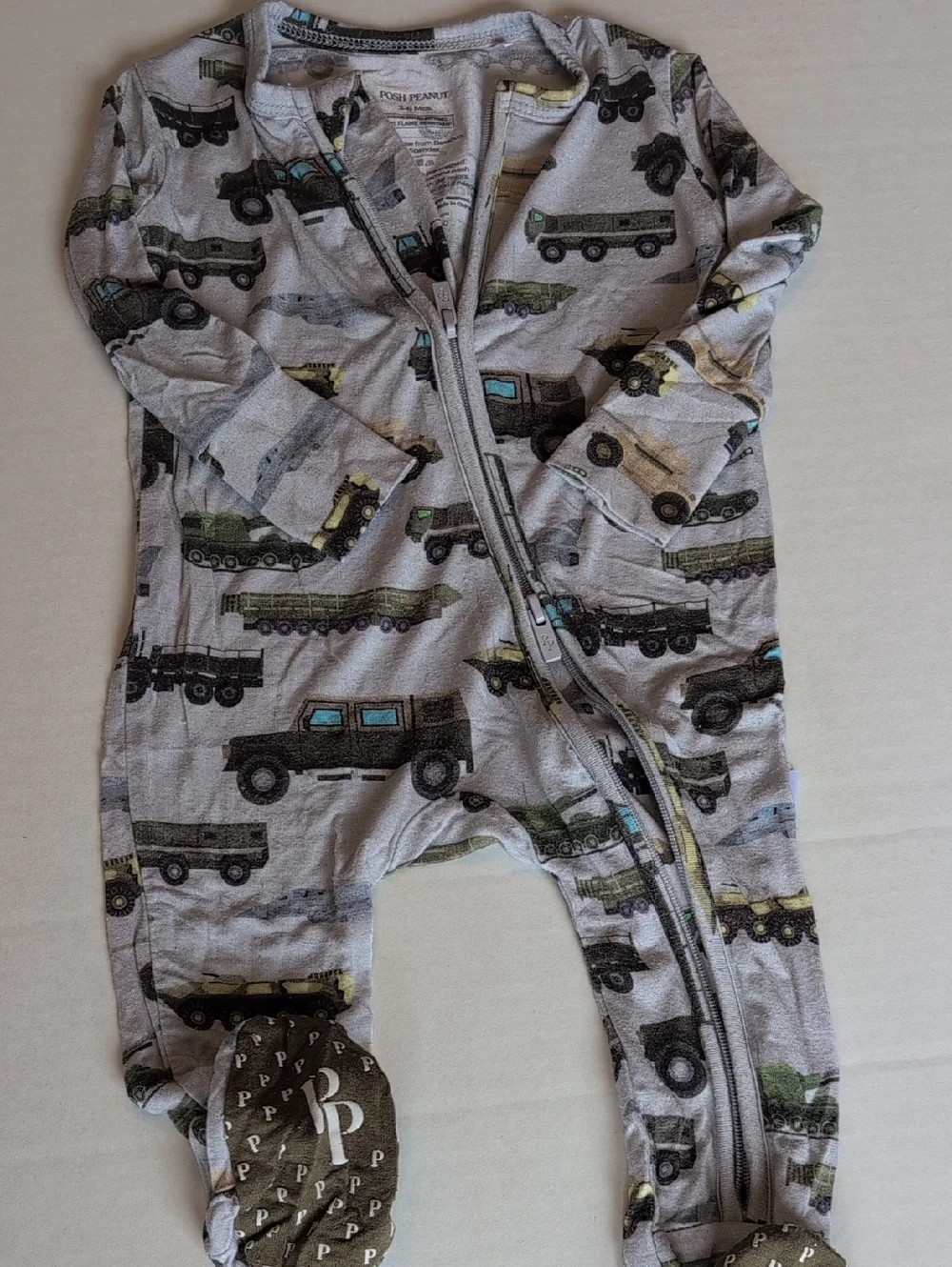 Posh Peanut Onesies (Set of 2) - Picture 2 of 6